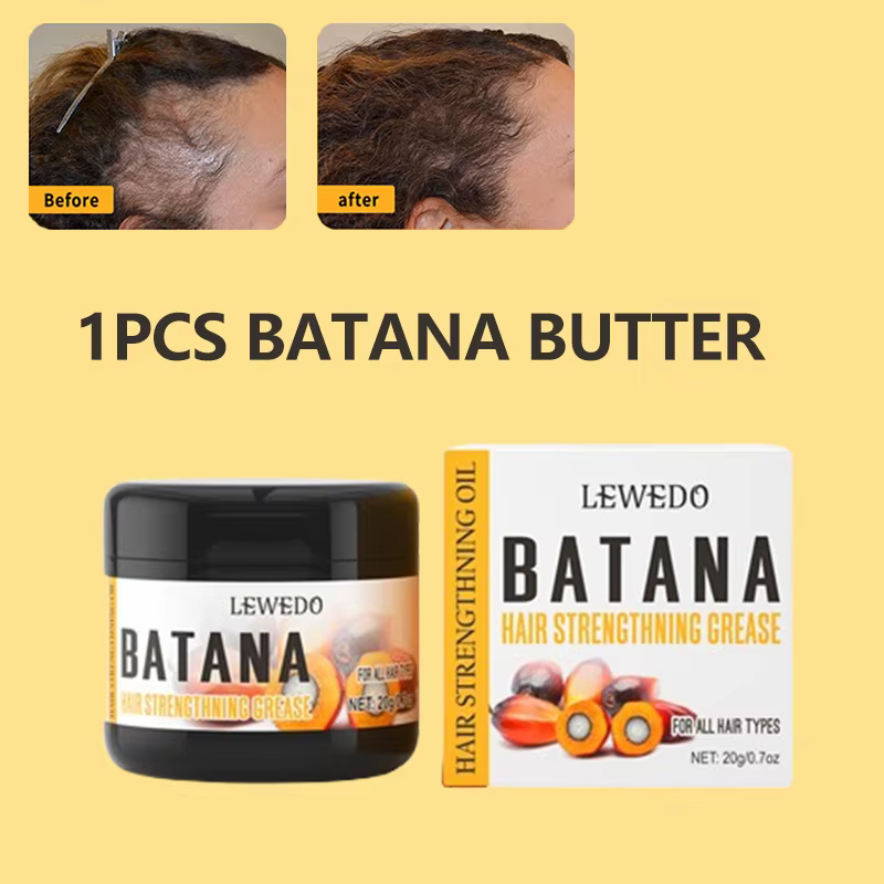 Crème de poupée de cheveux organique Batana, huile solide, croissance des cheveux, masque capillaire