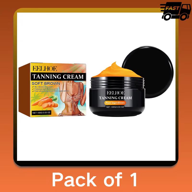 Crème auto-bronzante estivale sans soleil pour le visage et le corps, pour un éclat naturel, lotion