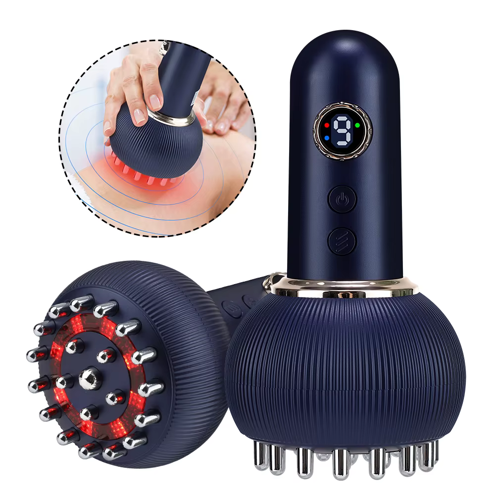 Brosse de Massage électrique méridien pour le corps, Machine de Drainage lymphatique, appareil de ph