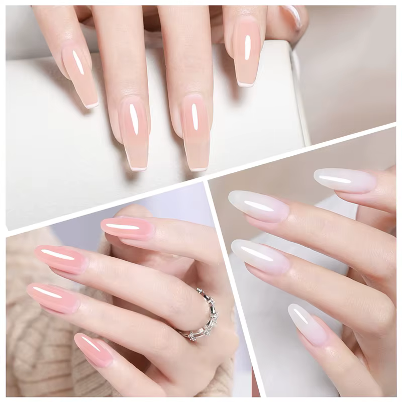CHUNSHU TPO gratuit 6 en 1 Extension vernis Gel UV dans une bouteille constructeur ongles Gel caoutc