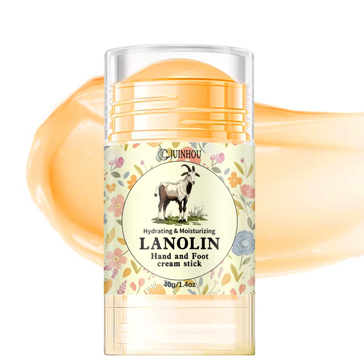 JUINHOU 40g Lotion hydratante à la lanoline spécialement formulée pour les mains et les pieds secs e