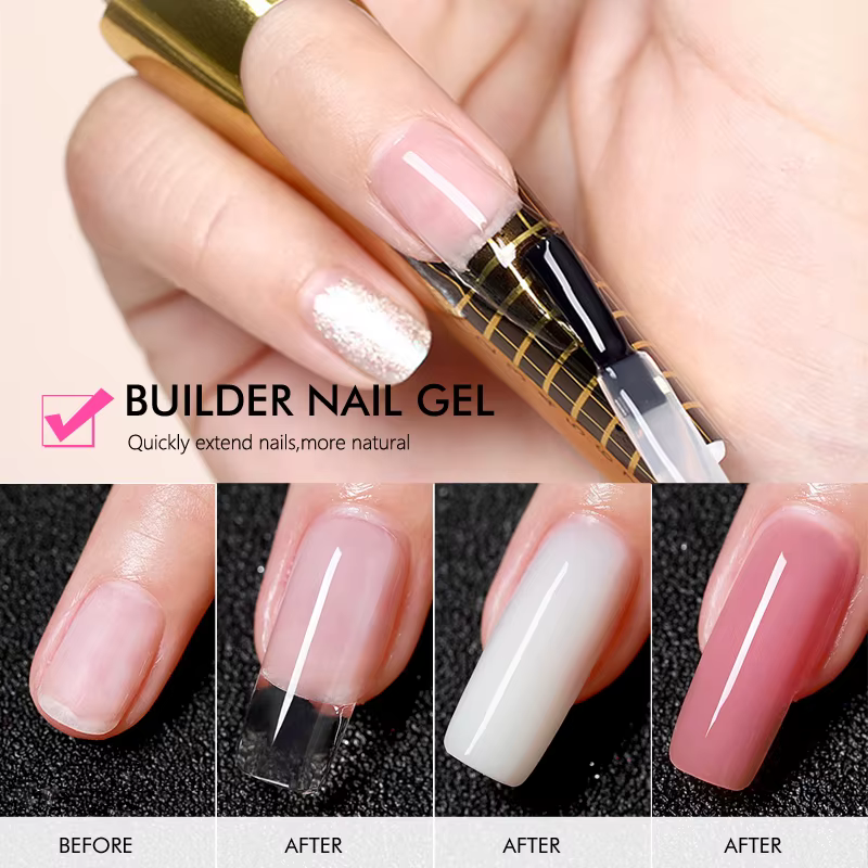 CHUNSHU TPO gratuit 6 en 1 Extension vernis Gel UV dans une bouteille constructeur ongles Gel caoutc