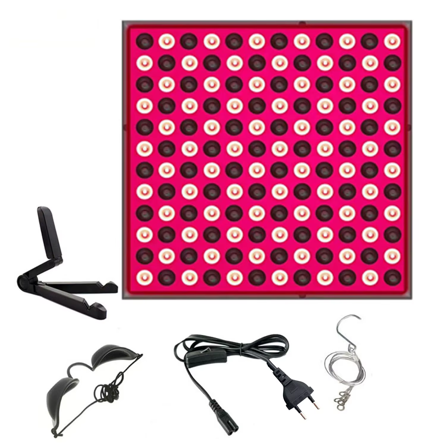 LED panneau rouge lumière visage anti-âge soins de la peau beauté 144 lumière LED outils de physioth