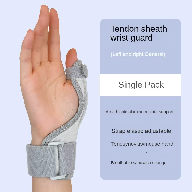 Attelle d'immobilisation du pouce, support de pouce pour ténosynovite, arthrite, tendinite, convient