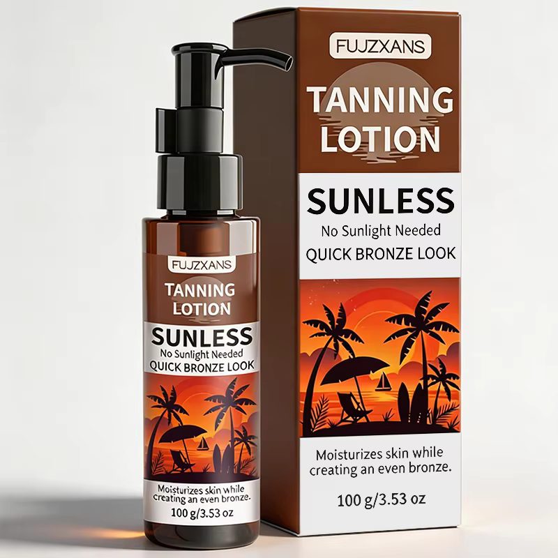 Lotion auto-bronzante - Tanner Glow 30 min, développement rapide de la couleur naturelle, teint unif