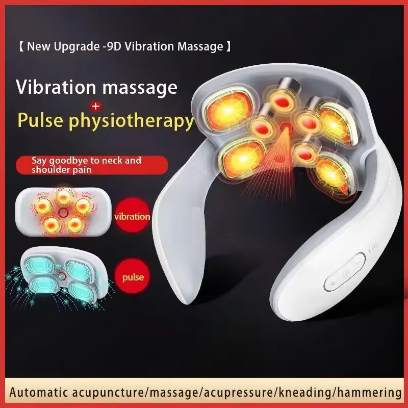Appareil de massage intelligent pour le dos et le cou, masseur cervical, soin des vertèbres cervical