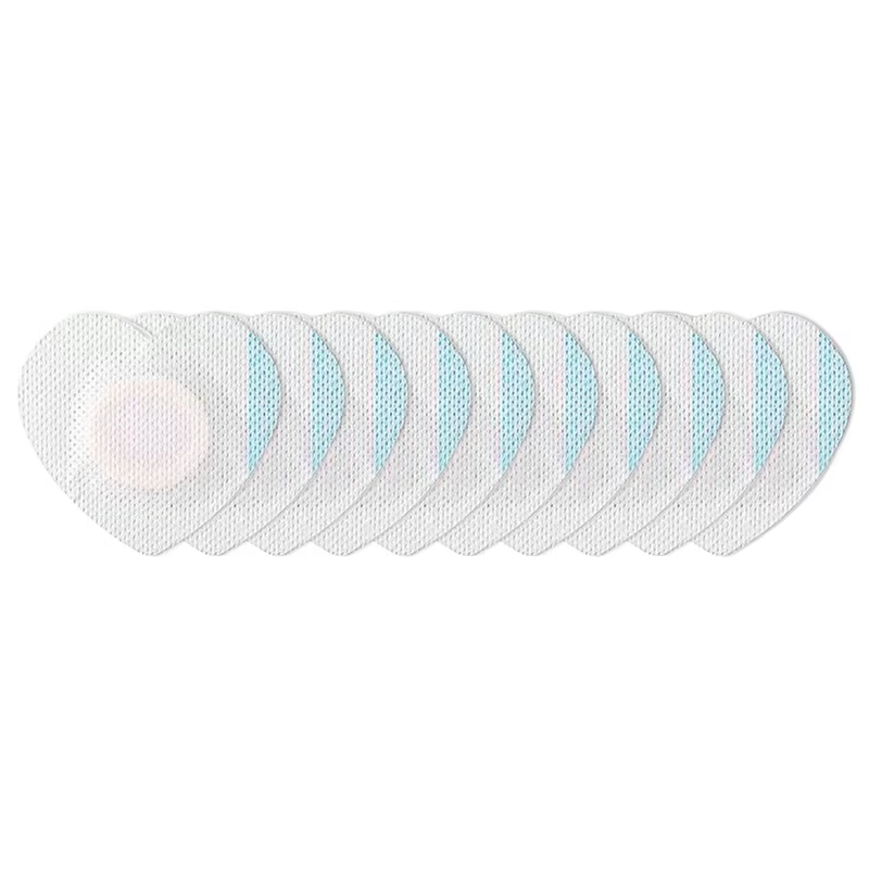 10 Patchs jetables à l'huile de ricin pour le nombril, auto-adhésifs, en tissu spunlace, pour le ven