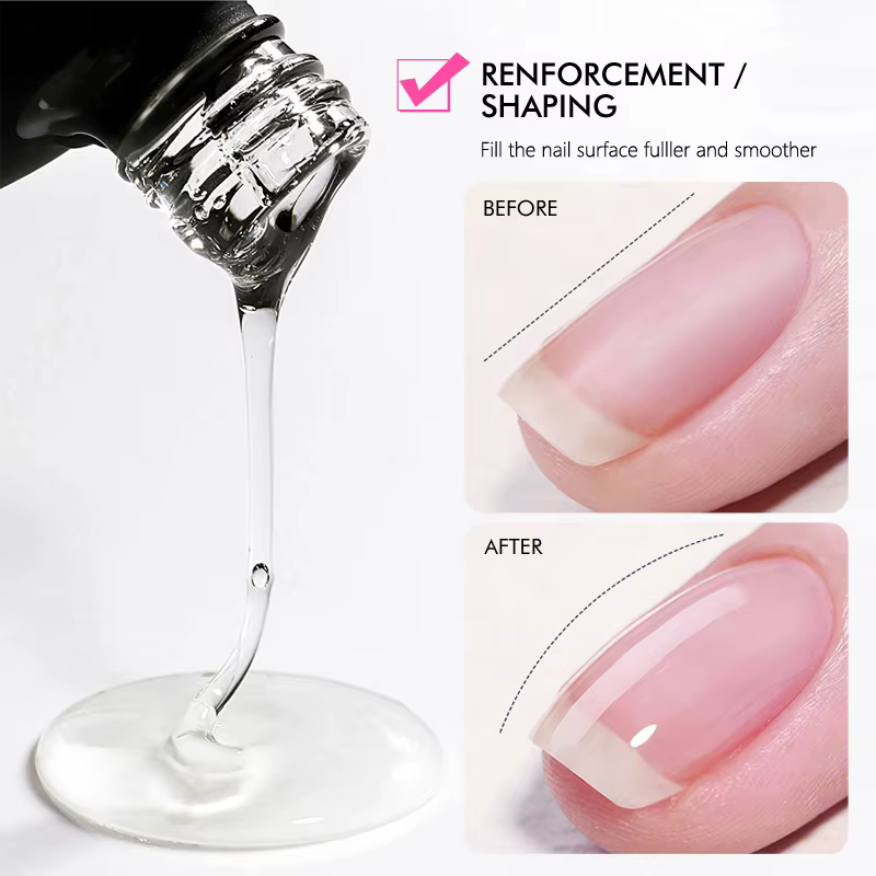 CHUNSHU TPO gratuit 6 en 1 Extension vernis Gel UV dans une bouteille constructeur ongles Gel caoutc