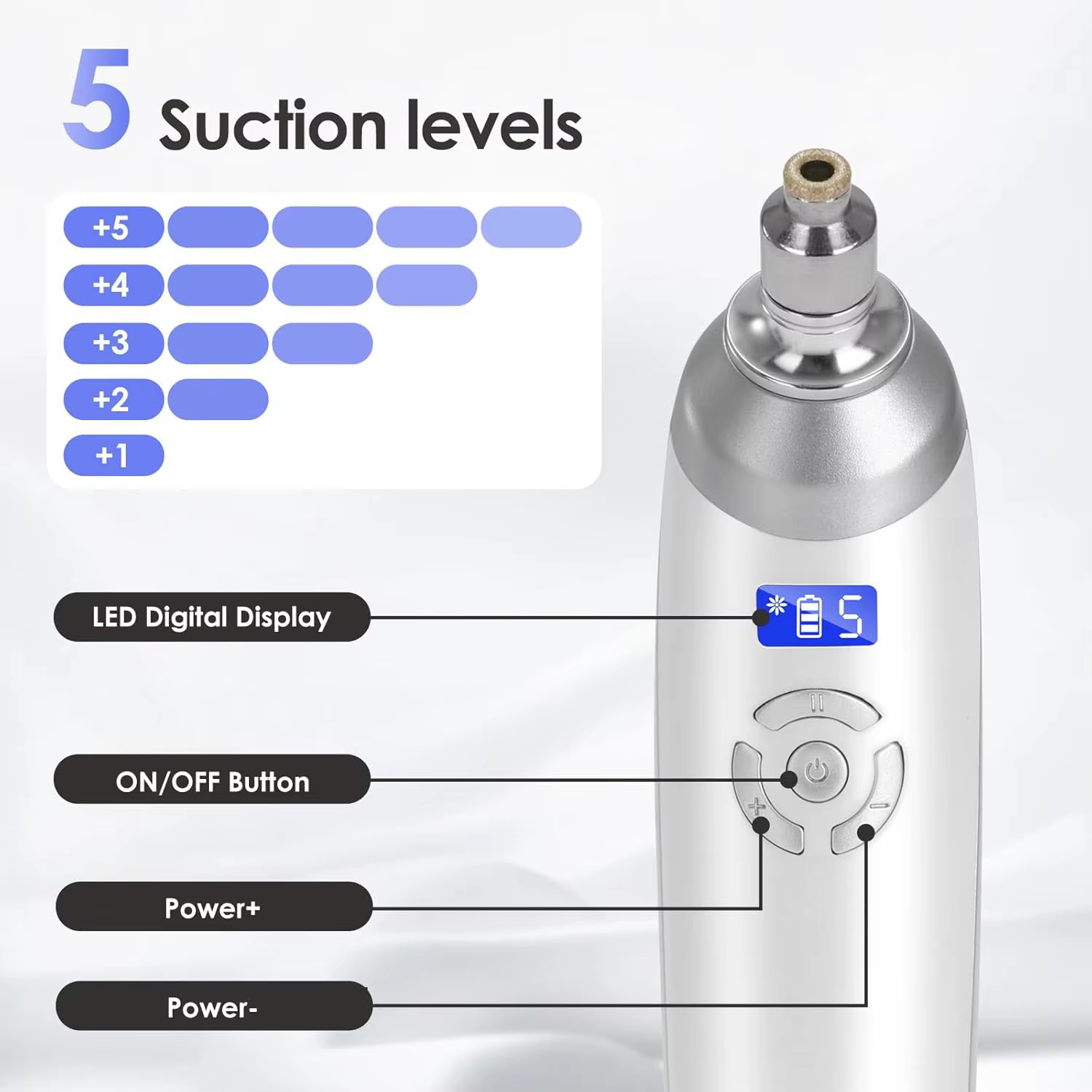 Machine portative de Microdermabrasion de diamant soins de la peau du visage dispositif de beauté d'