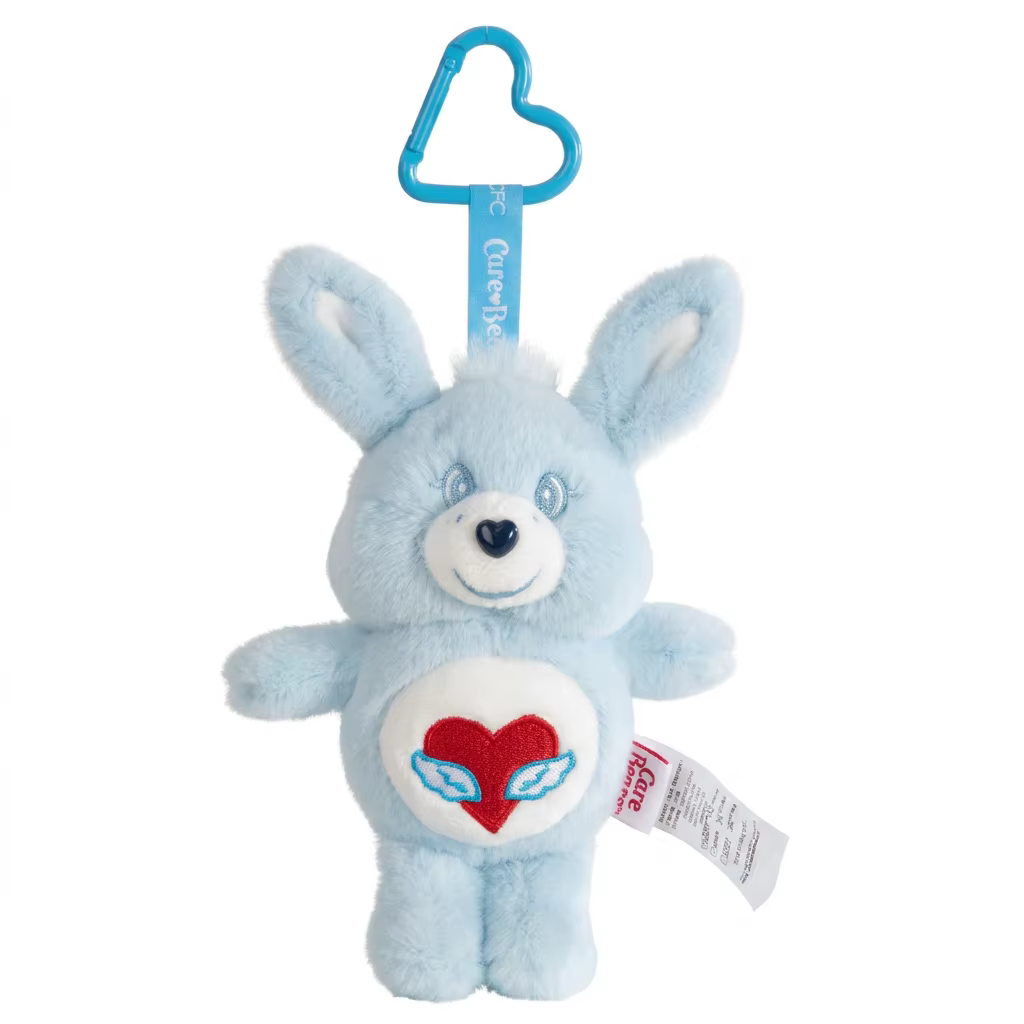 Porte-clés en peluche Care Bears Cousins 15 cm, pendentif animal, jouet en peluche de dessin animé, 