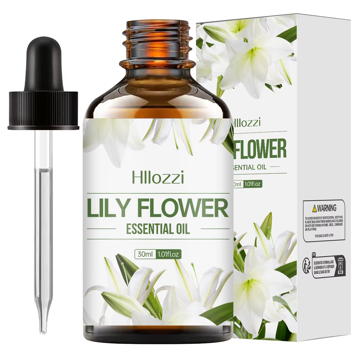 Huile essentielle de fleur de lys 30 ml, adaptée aux soins du corps, aux soins du visage, aux humidi
