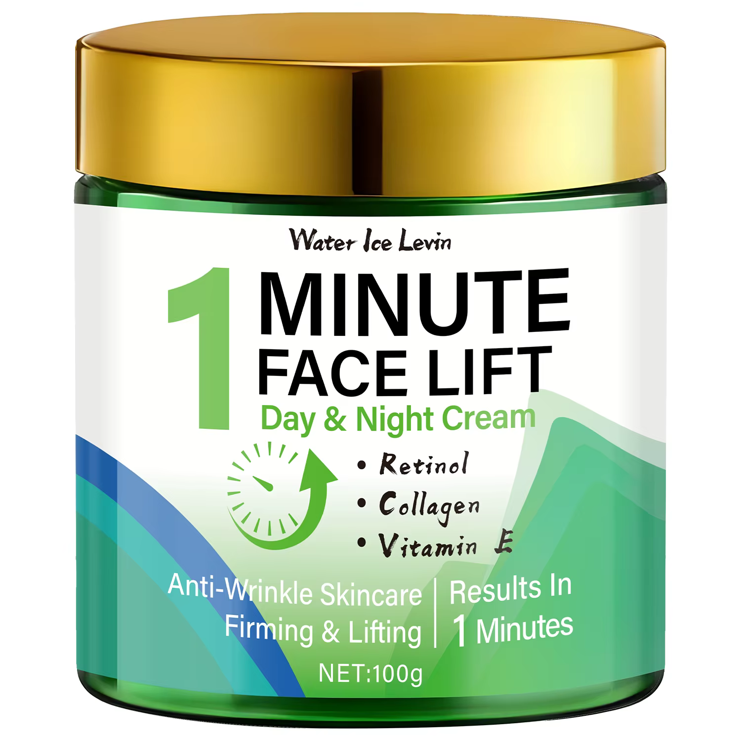 Minute Face Lift Crème de jour et de nuit au rétinol et au collagène pour une raffermissement instan