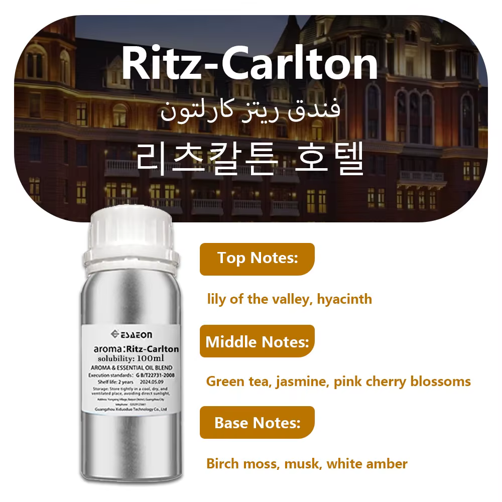 ESAEON 100ml (3.38 fl.oz) Huiles essentielles pour hôtel Marriott, pour diffuseur à bâtonnets, aroma