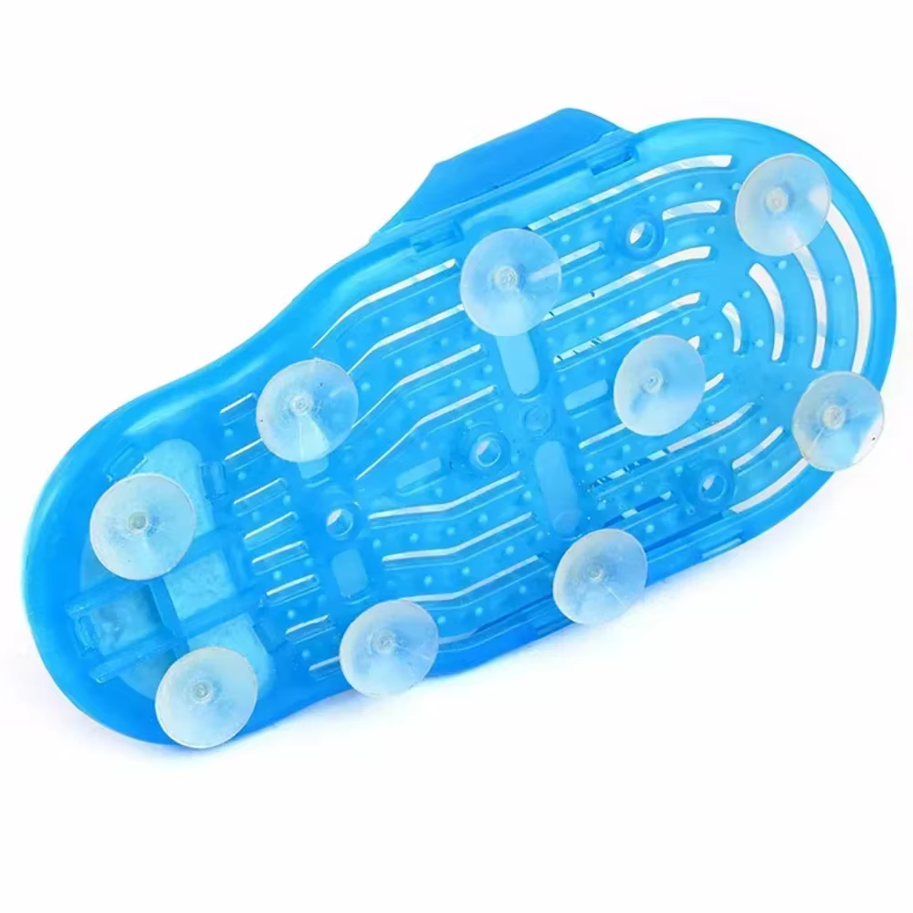 1PC douche pied épurateur masseur salle de bain bain pieds brosses enlever peau morte nettoyant Spa 