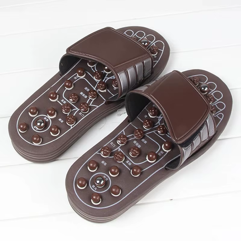 Massage Pieds Chaussons D’Acupuncture Outils De Massage Activation De Point Réflexologie Soulagement