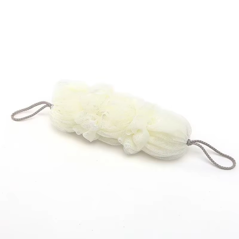 Brosse exfoliante en maille pour le corps, ceinture de douche, exfoliant pour le dos, nettoyant pour