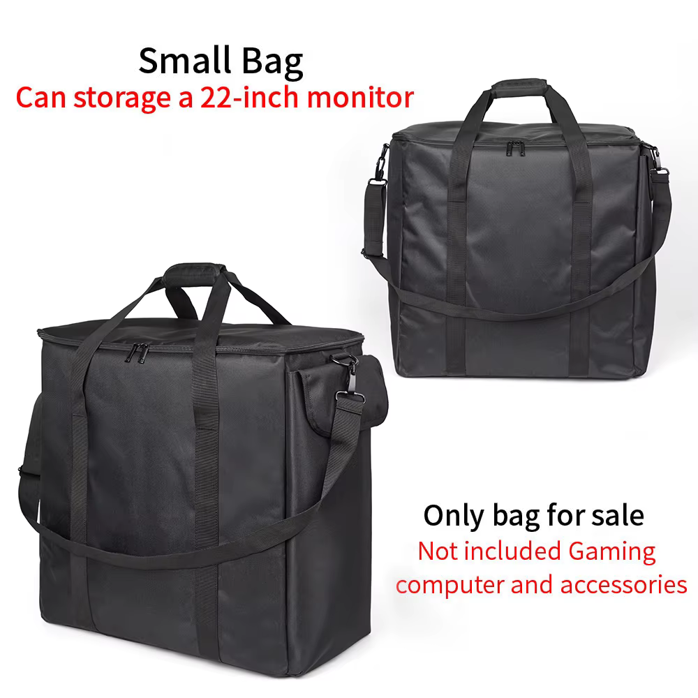 Sac d'ordinateur de jeu de bureau, mallette de voyage, sac de rangement pour ordinateur de jeu, proc