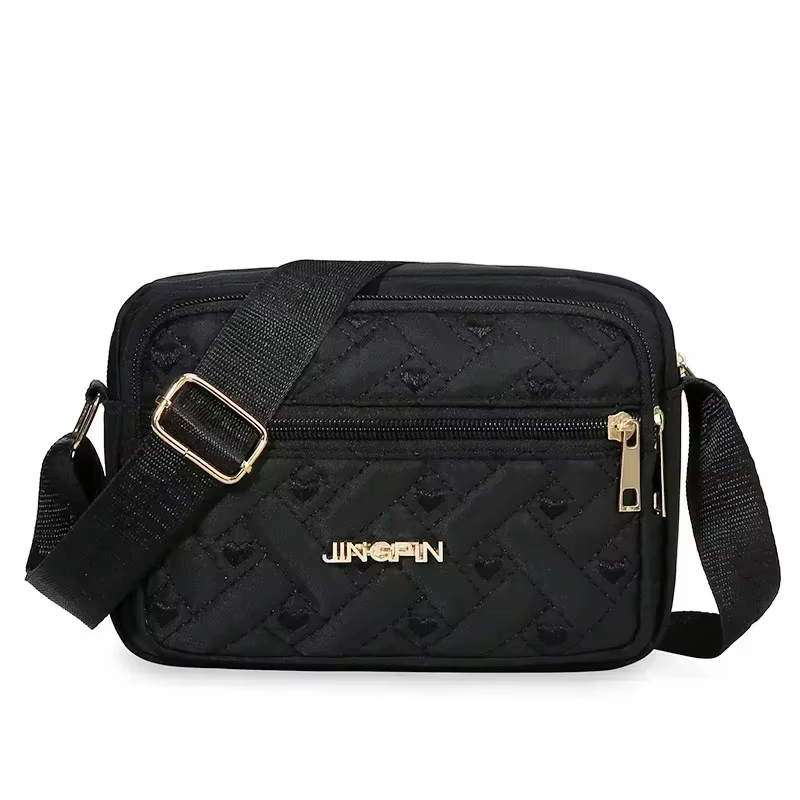 Sac à main en cuir souple pour femme, multi-poches, résistant à l'usure, haute qualité, sac messager