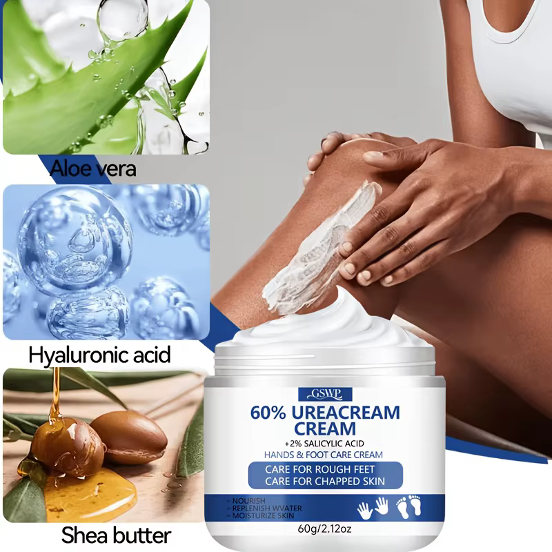 Crème pour les mains et les pieds GSWP à 60 % d'urée