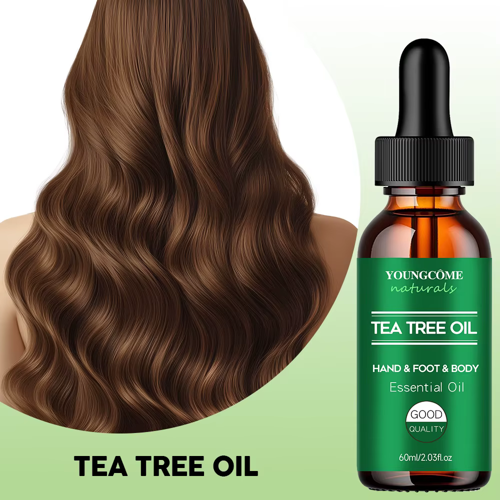 Huile essentielle d'arbre à thé pour soins de la peau
