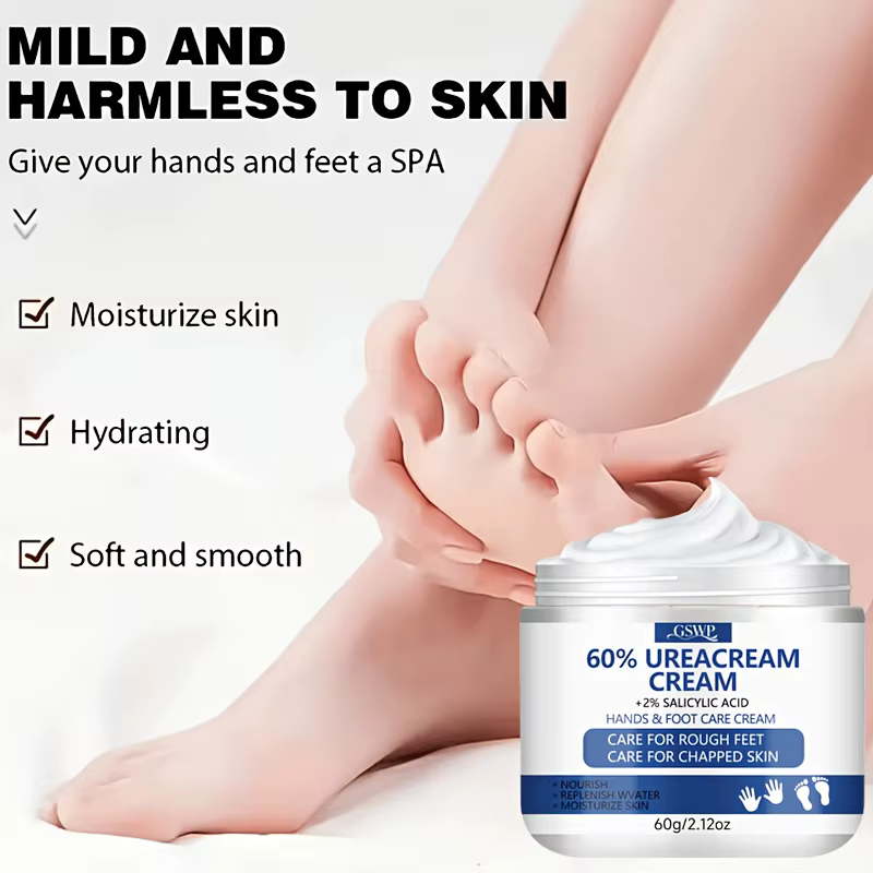 Crème pour les mains et les pieds GSWP à 60 % d'urée