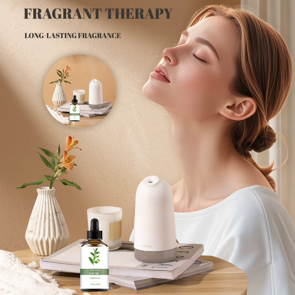NIVAVIN Huile d'Arbre à Thé 30ml/60ml/100ml