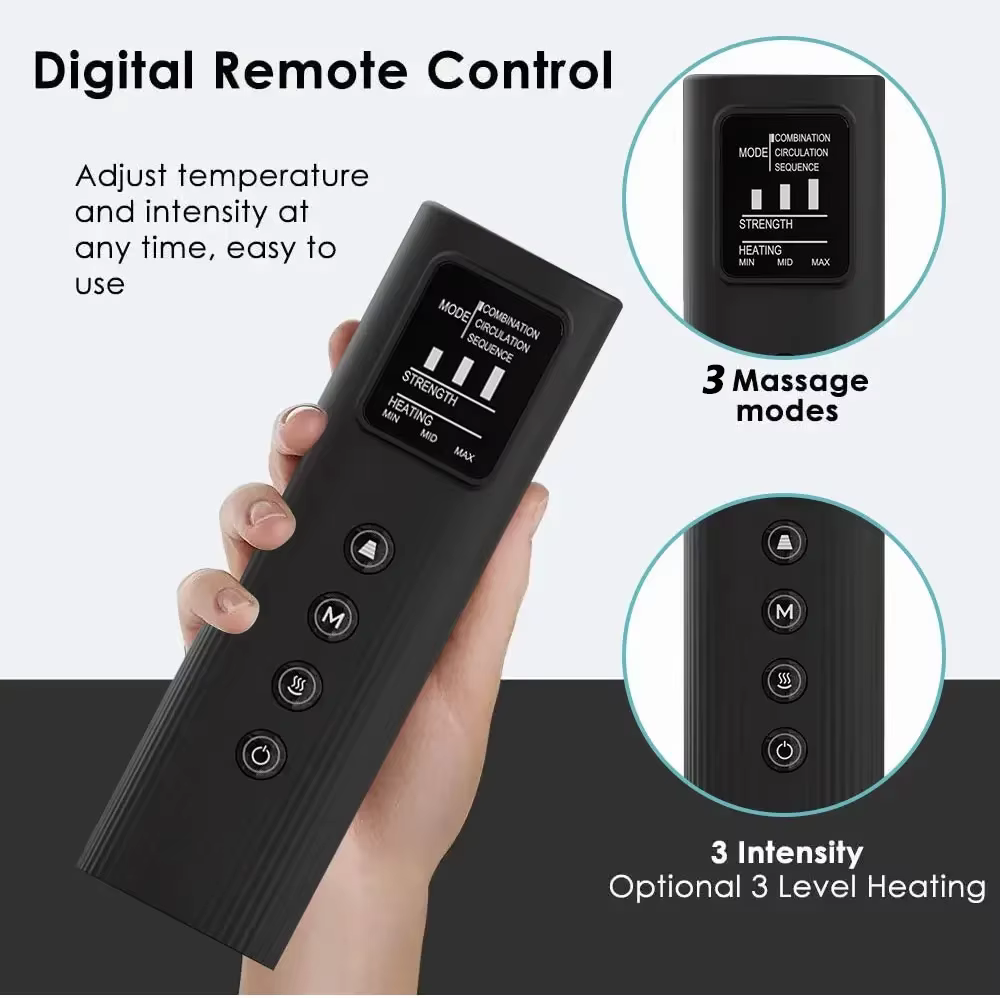 Appareil de massage des jambes à compression d'air pour combattre les varices