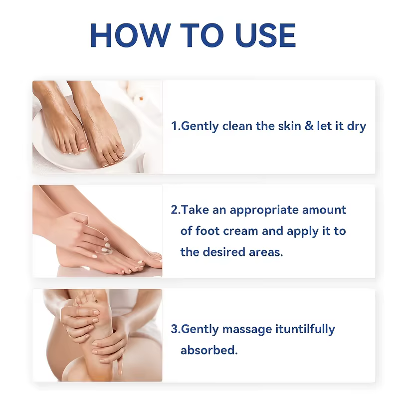 Crème pour les mains et les pieds GSWP à 60 % d'urée