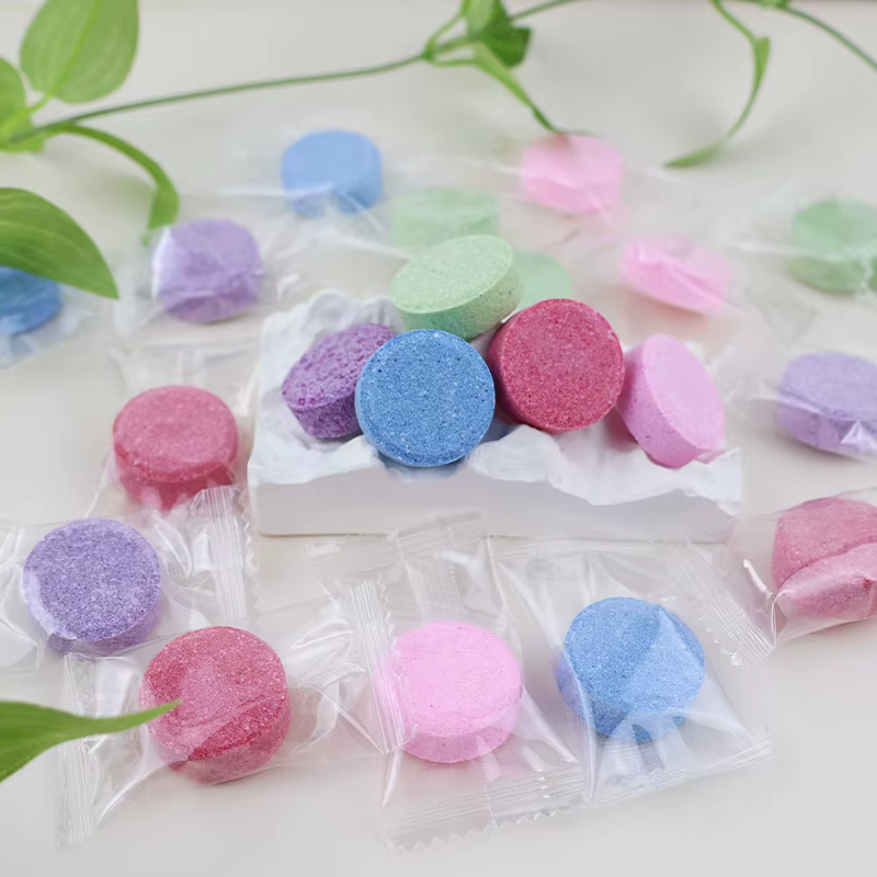 180/40 pièces bain de pieds instantané comprimés effervescents huile essentielle sel