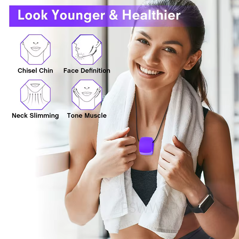 Jawline Exerciseur pour tonifier les muscles de la mâchoire du visage