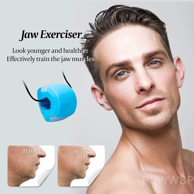Jawline Exerciseur pour tonifier les muscles de la mâchoire du visage