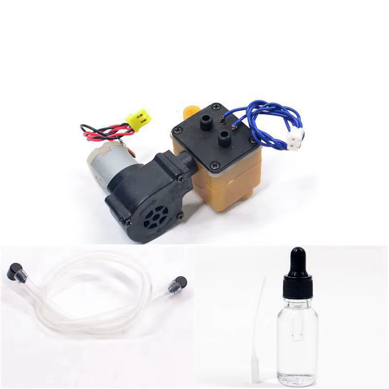 Heng – générateur de fumée longue avec panneau abaisseur d'huile liquide, Machine pour réservoir 1/16 HL 6.0S/6.1S/7.0/7.1, remorque/camion RC