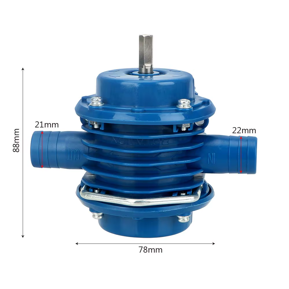 Perceuse électrique manuelle auto-amorçante robuste, pompe à eau, pompes centrifuges de jardin domestique, Mini aucune alimentation requise