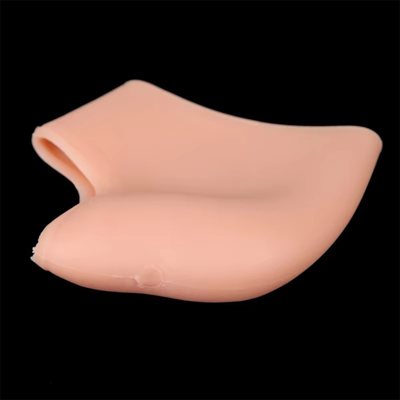 1 paire d'outils de soins des pieds gercés en Silicone
