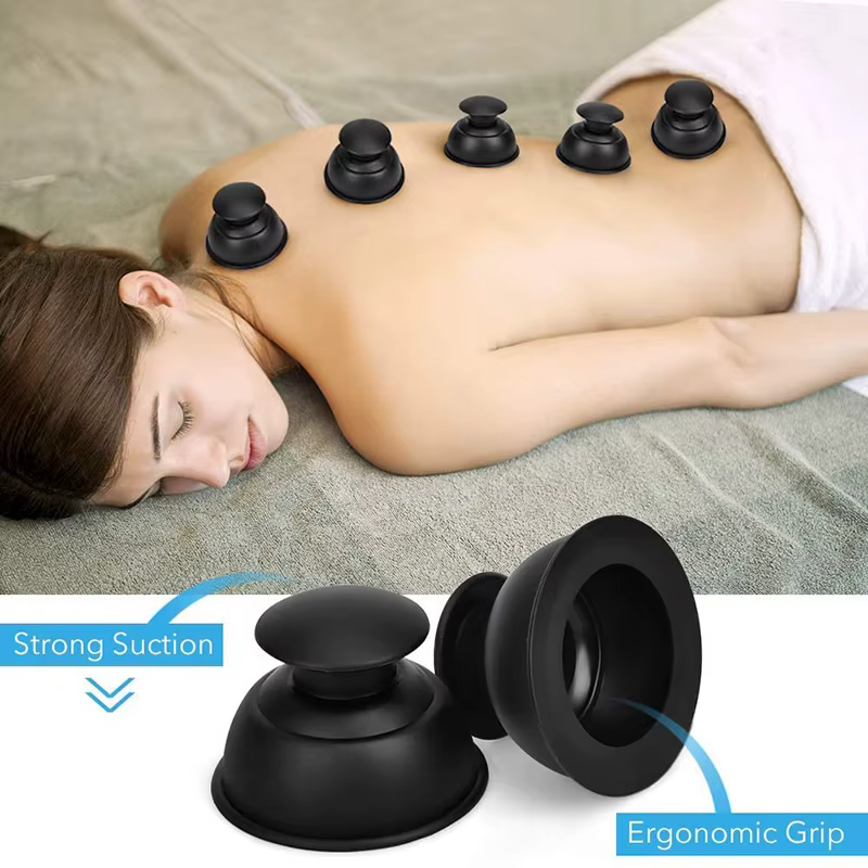 Ensembles de thérapie à ventouse Chi ping en silicone