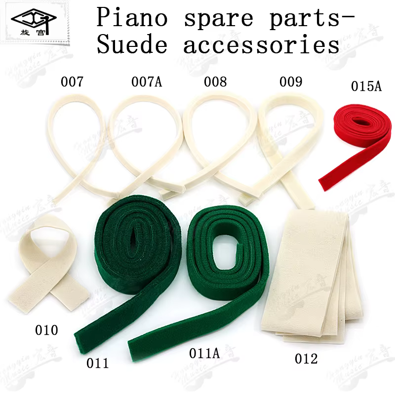 Outils et accessoires de réglage de piano : Lance plate à rainures triangulaires, Engrenage arrière, Coussin de pression souple, Engrenage de clavier