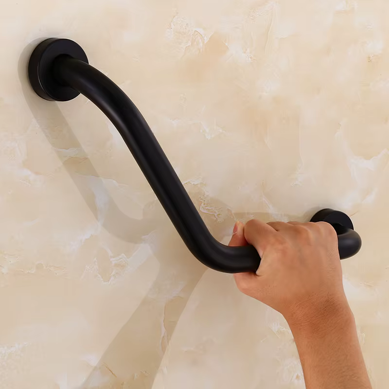 Barre d'appui de sécurité pour salle de bain