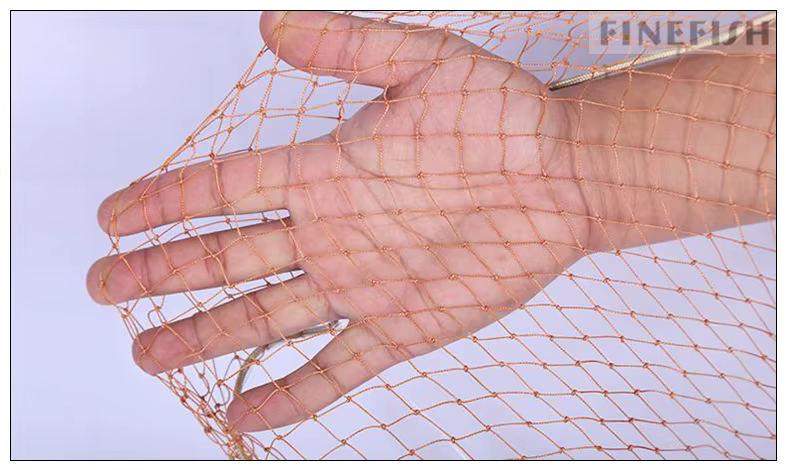 Finefish – filet de pêche à lancer à la main, filet moulé pour Sports aquatiques en plein air, chasse, capture de pêche, petit filet maillant en maille