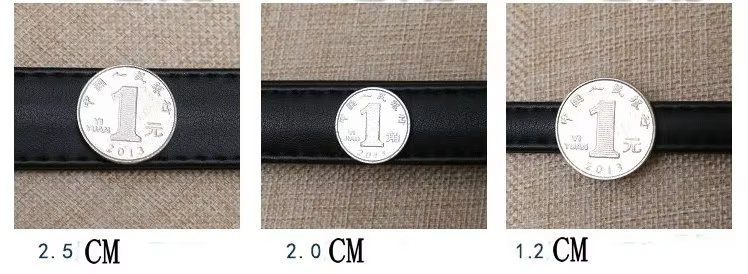 Sangle de sac en cuir PU avec mousqueton réglable pour femme, poignée, ceinture, noir, verni, bricolage, accessoires de sac à main, largeur 2.5cm, 2cm, 1.2cm