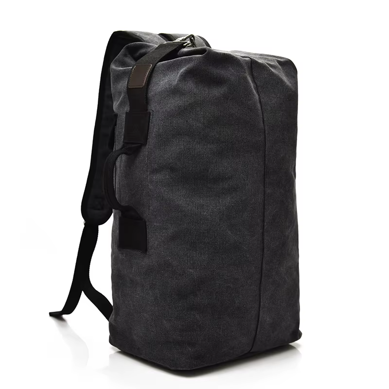 Sac à dos de voyage pour hommes, grande capacité, sac à main d'alpinisme, seau en toile de bonne qualité, sacs à bandoulière pour hommes