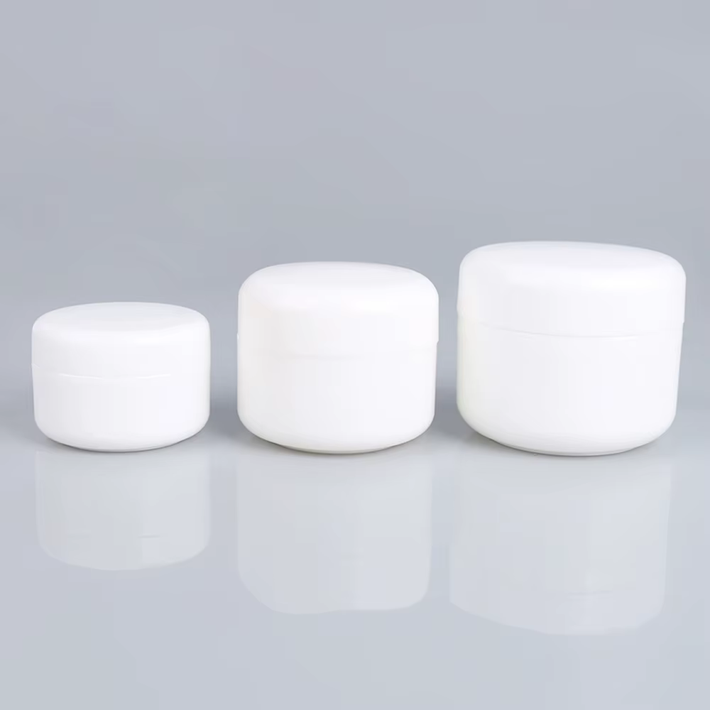 Pot de crème blanche 10/20/30/50/100/150/200/250g