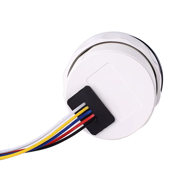 Jauge de niveau de carburant 52mm 0-190Ohm commutable 240-33ohm, jauge étanche de voiture de bateau avec alarme
