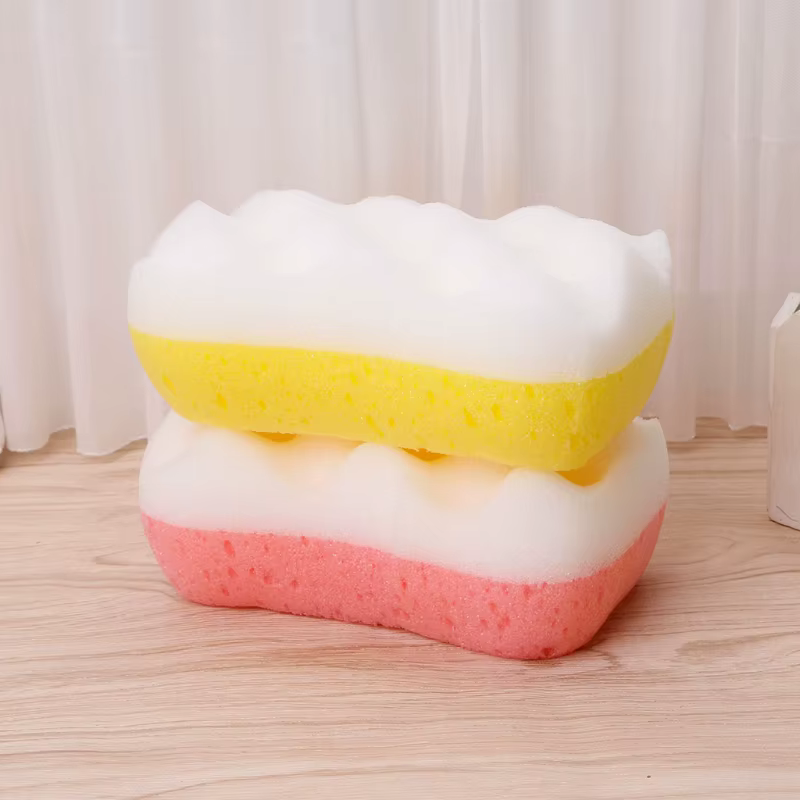 Éponge de bain pour soins de la peau, brosse de bain confortable pour le corps