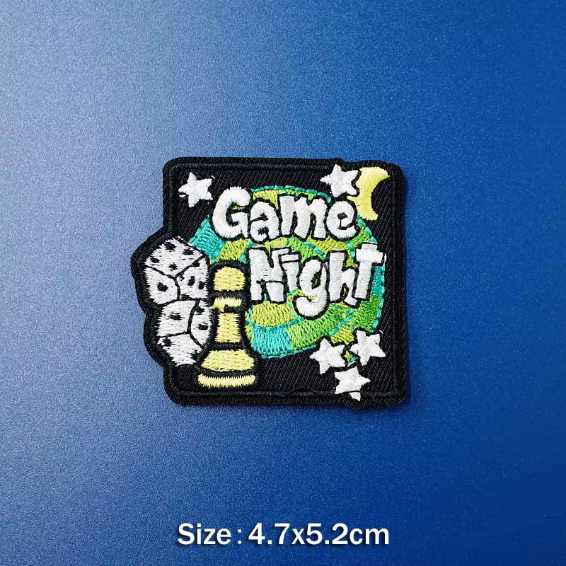 HAND HEART POW bricolage patchs broderie Applique repassage vêtements fournitures de couture Badges décoratifs oeil HEY