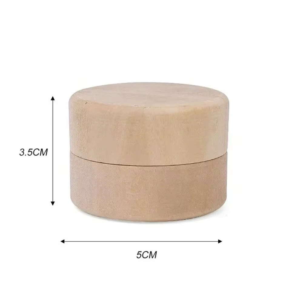 Nouvelle boîte en bois naturel