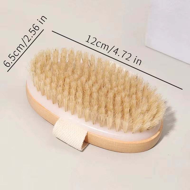 Brosse corporelle pour peau sèche et humide