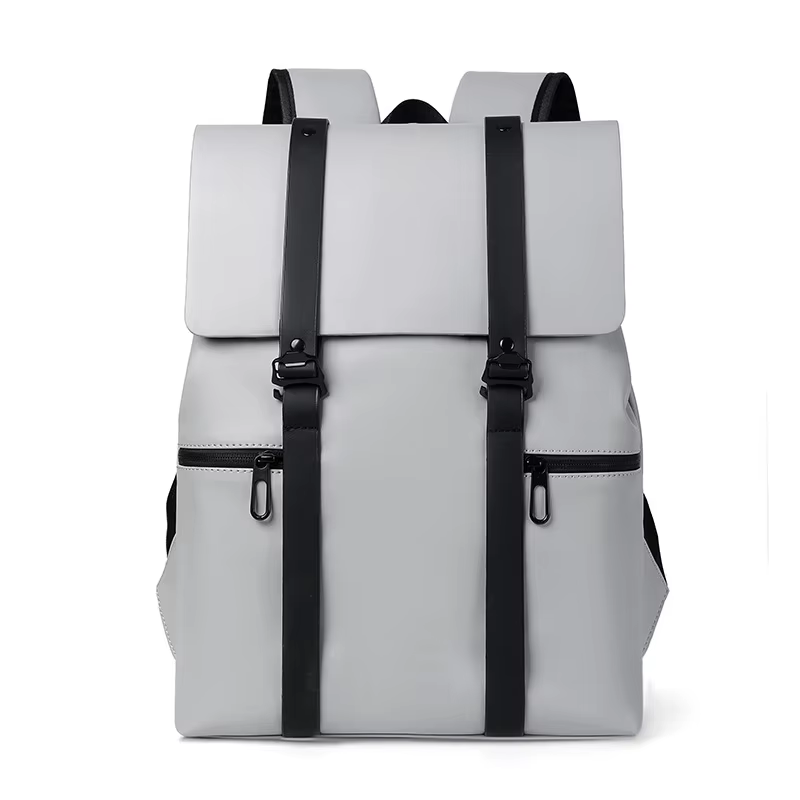 Sac à dos en cuir noir pour hommes, sac de voyage véritable, sac de jour décontracté, mode école, grand ordinateur portable, peau souple, 14