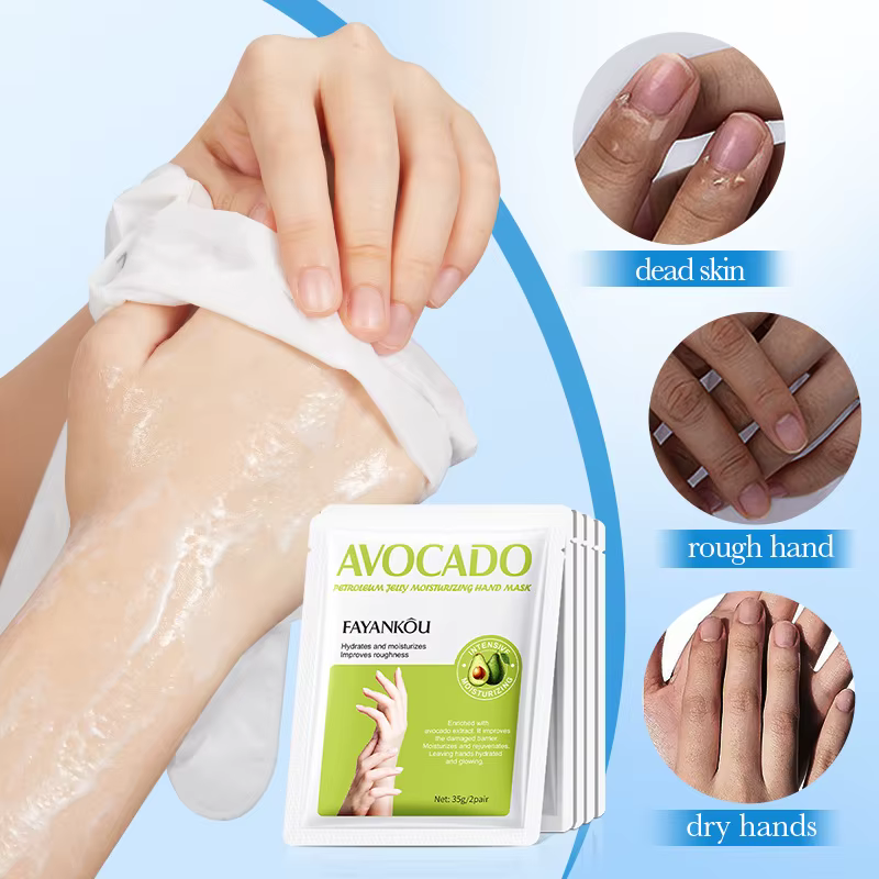 Masque hydratant pour les mains
