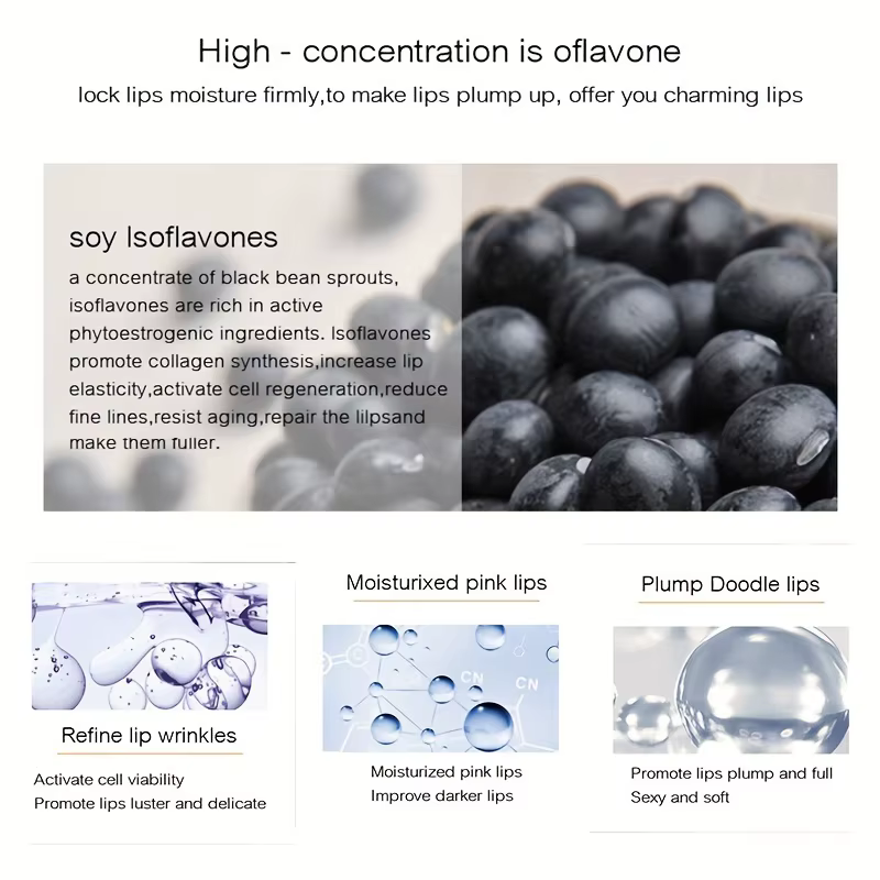 Brillant repulpant pour les lèvres hydratant durable à volume extrême - Formule d'huile minérale nutritive rehausseur