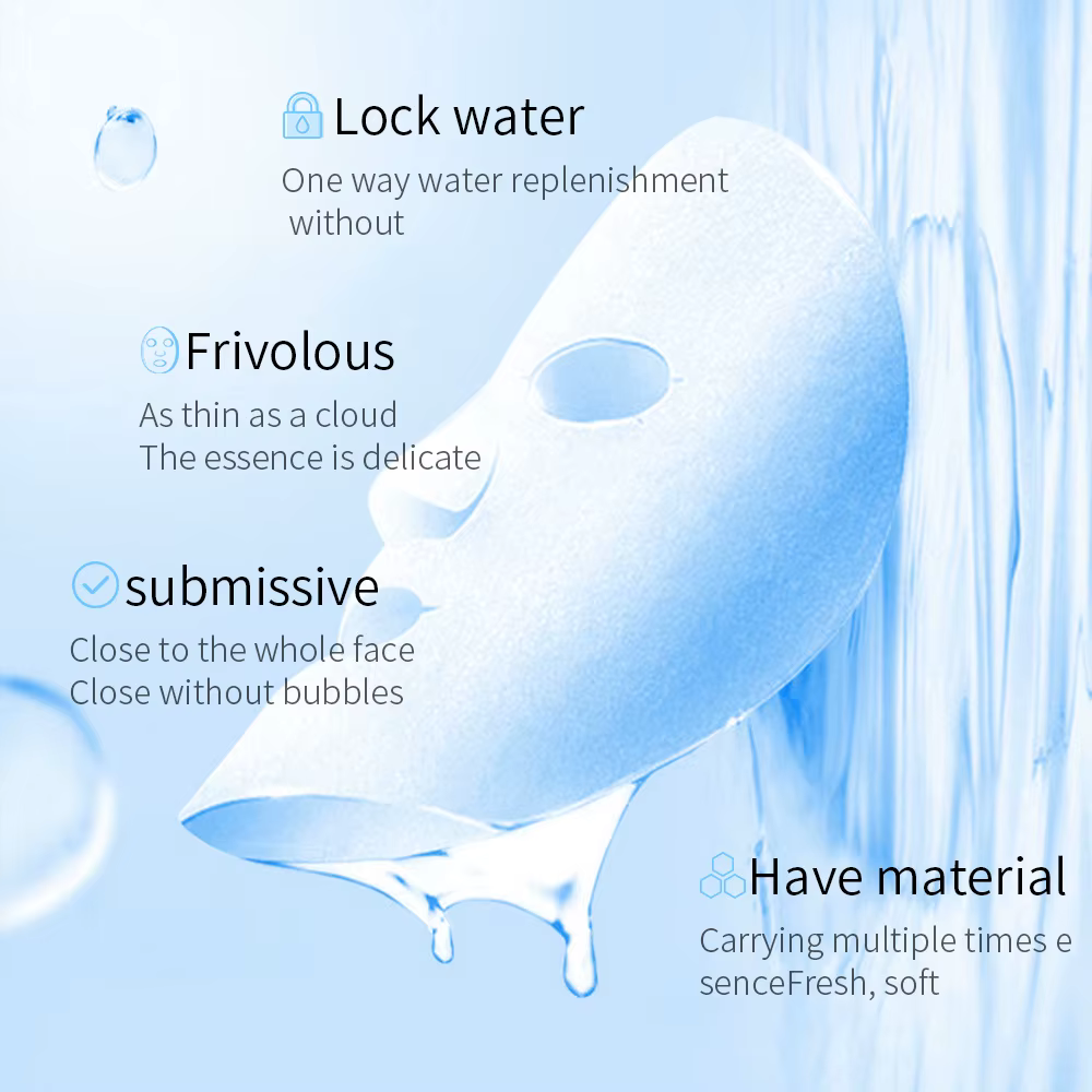 20 pièces BIOAQUA Centella collagène masque Facial VC hydratant rafraîchissant feuille masques acide hyaluronique